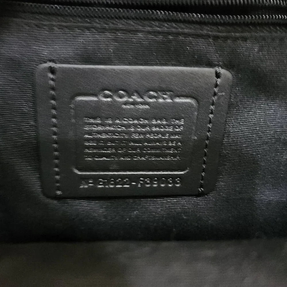Coach Mini Charlie Backpack in Zebra Print